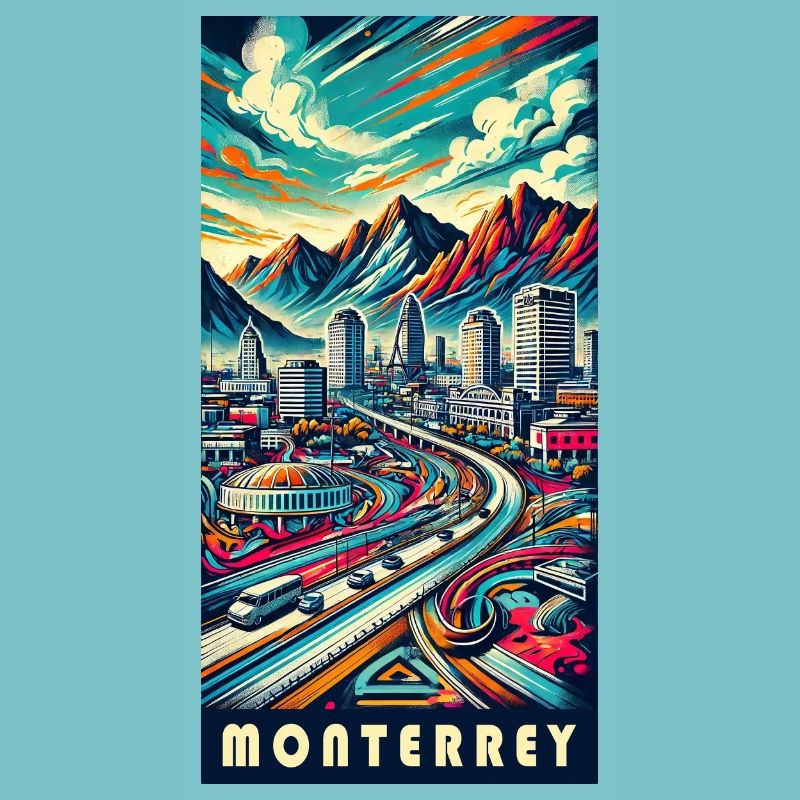 Conception de voyage à Monterrey et à Mexico