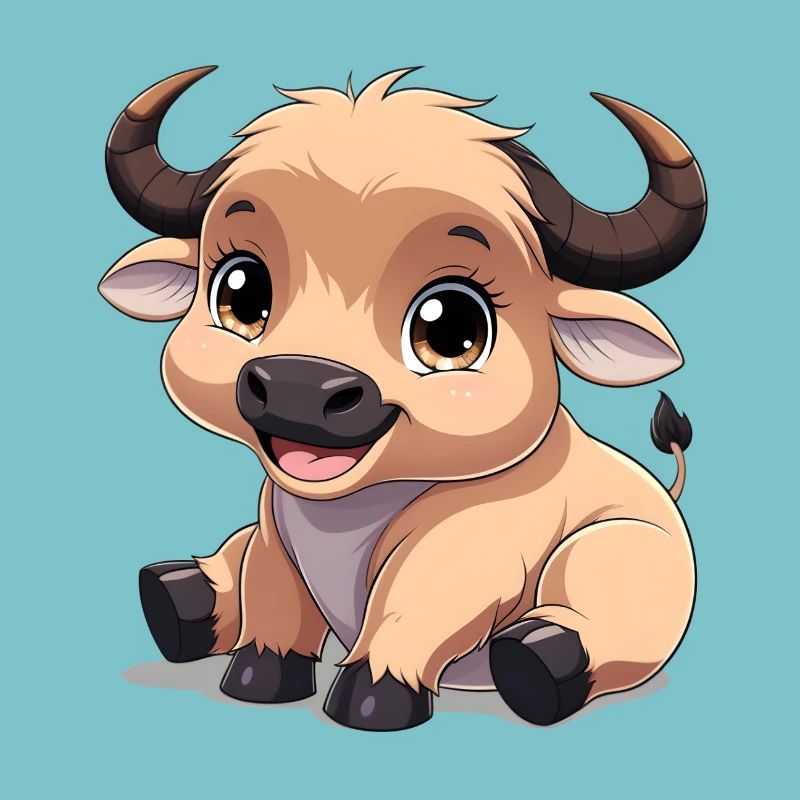 Bébé buffle