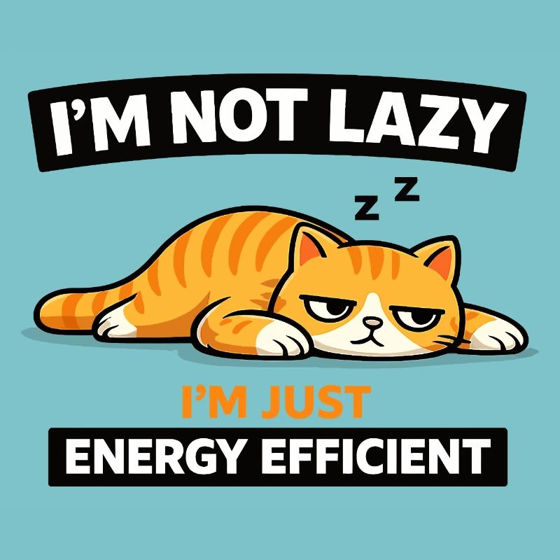 Sieste pour chat économe en énergie