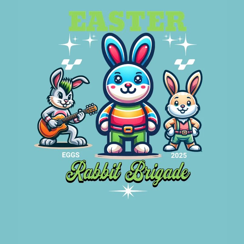 Easter Bunny Brigade - Easter Rabbit Brigade