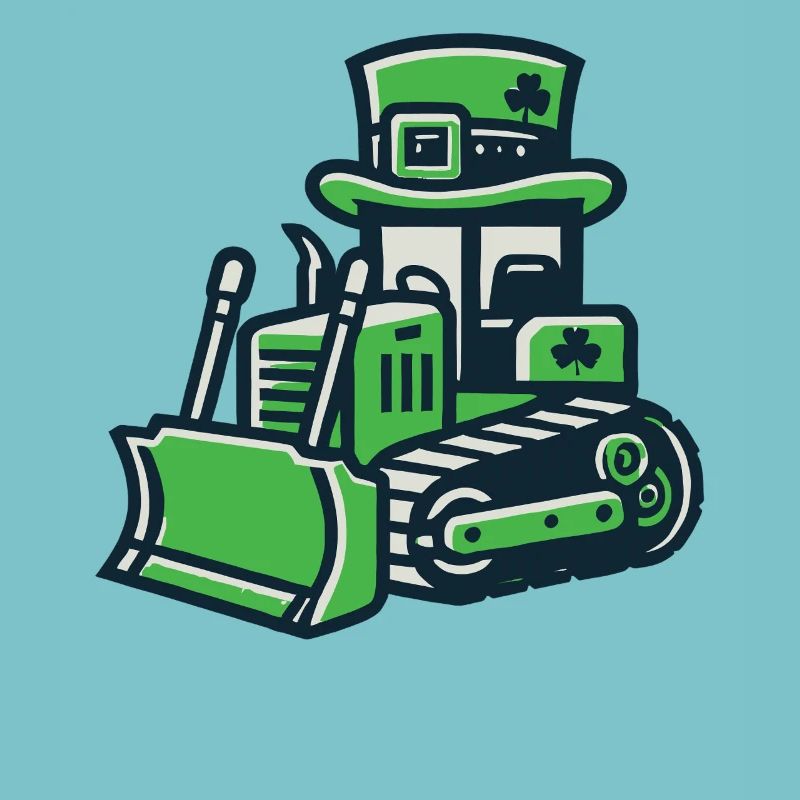 St. Patrick's Day Bagger Glücksbringer