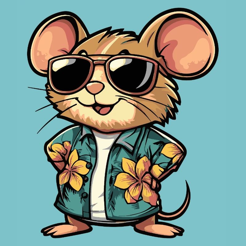Mouse Comic Holiday