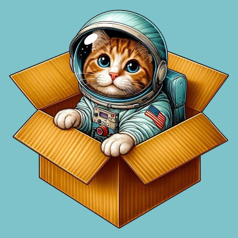 Chat astronaute