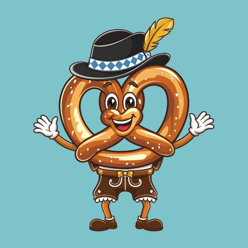 Bretzel heureux