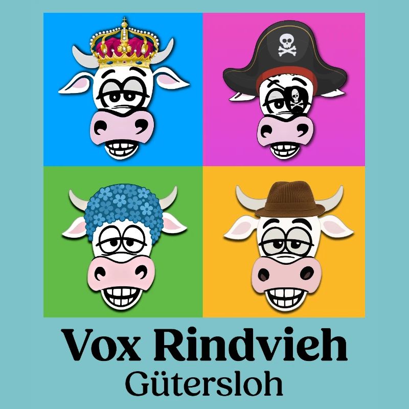 Kuhquartett-VR mit Text