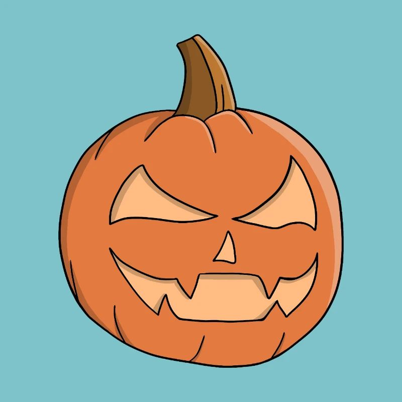 Midnight Jack-O-Lantern Grin