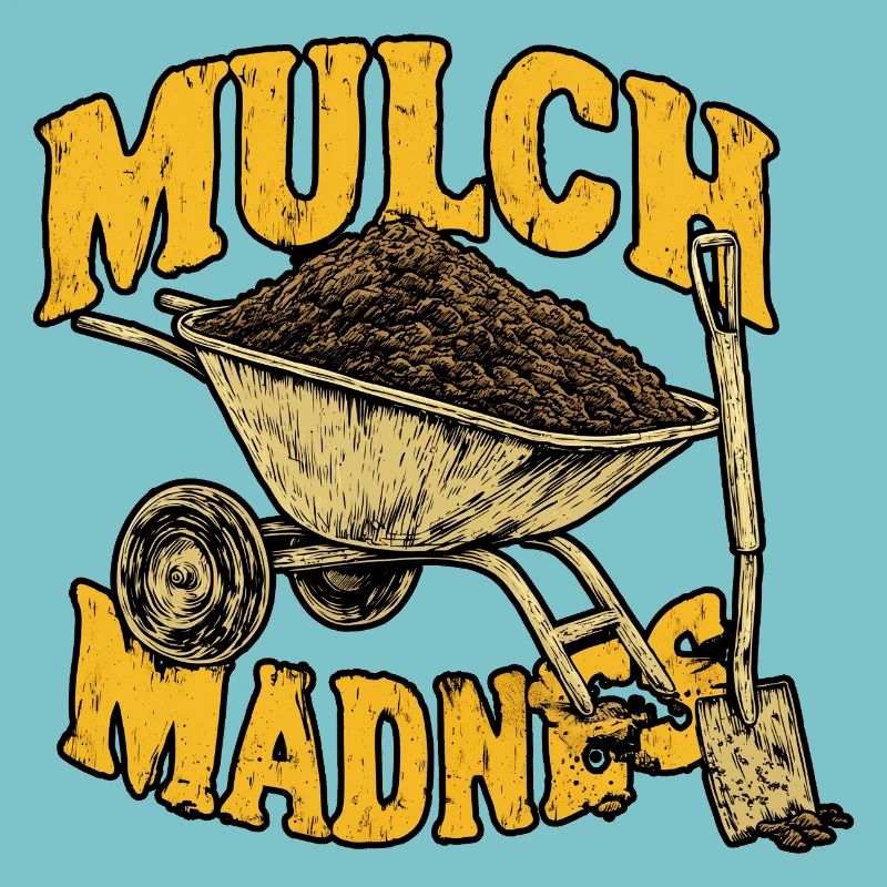Mulch Madness Wheelbarrow