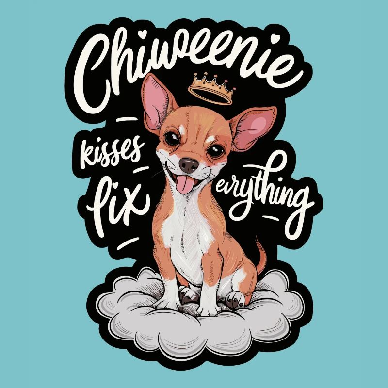 Chiweenie Dog Kisses Fix Everything