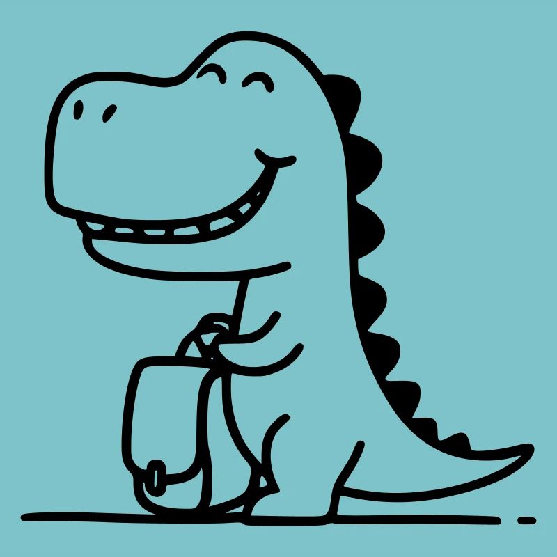 Comic Dino School Beginners - Conception des inscriptions à l’école