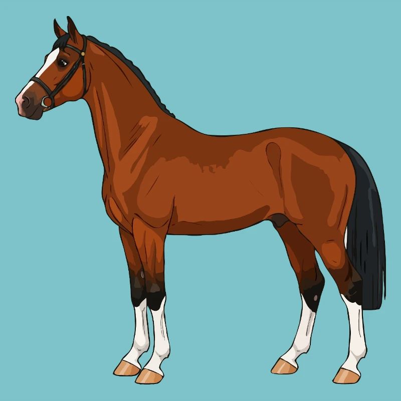 Hackney Pferd echt