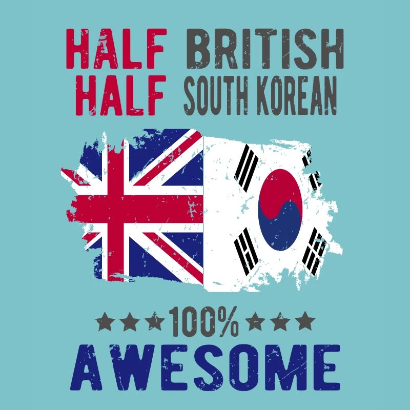 Moitié Britannique moitié Sud-Coréens