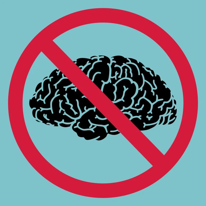 no brains allowed