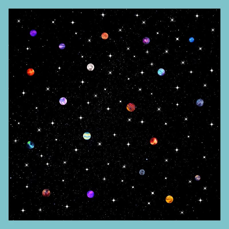 Galaxy Pattern - Cosmos - Planets