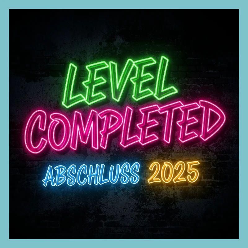 Stylisches Abschluss 2025 Design – Perfekt