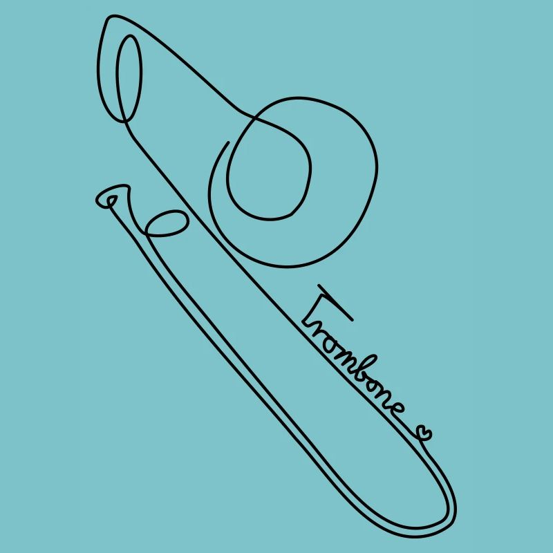 one line trombone