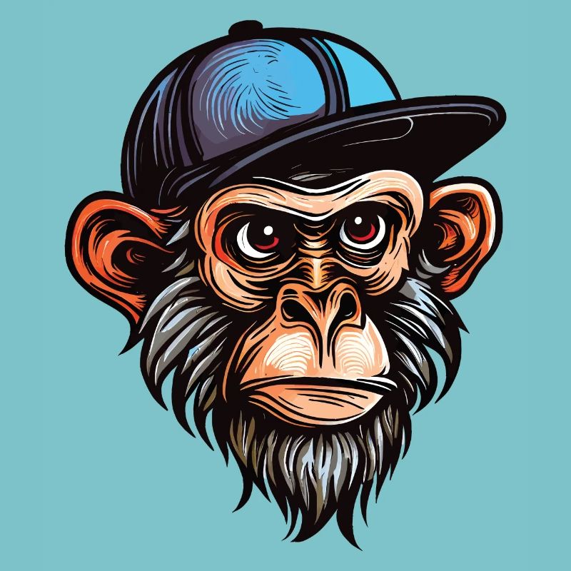 Lustiger Affe