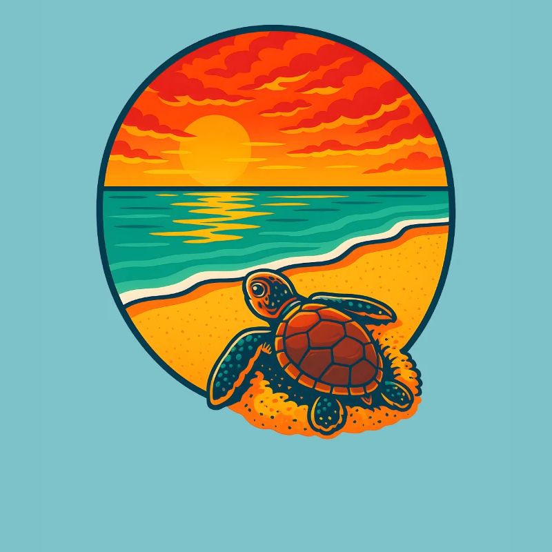 Sunset Turtle Beach, sichere die Trutles