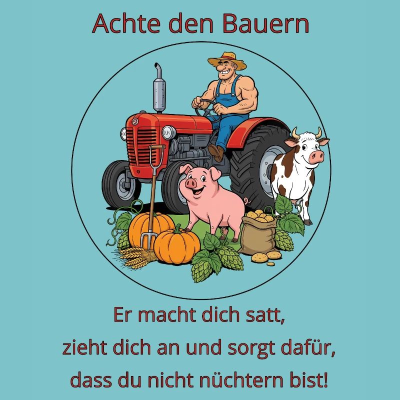 Bauernhof Traktor Rundbild