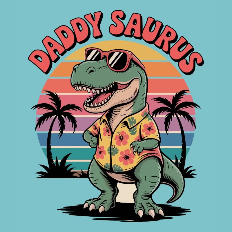 Daddy Saurus Dinosaurier