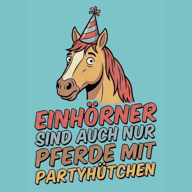 Partypferd mit Hut