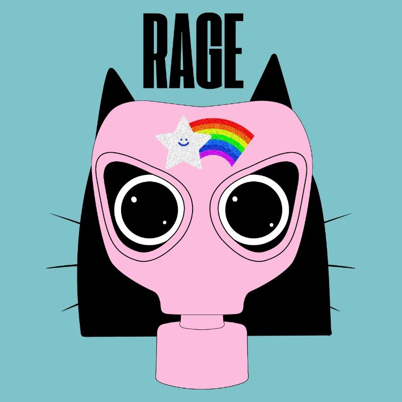 Rage Kitty Cat Protest