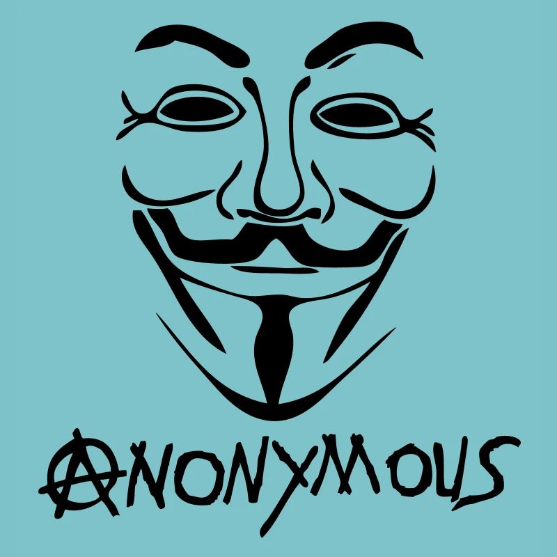 logo anarchy anonymous masque mask