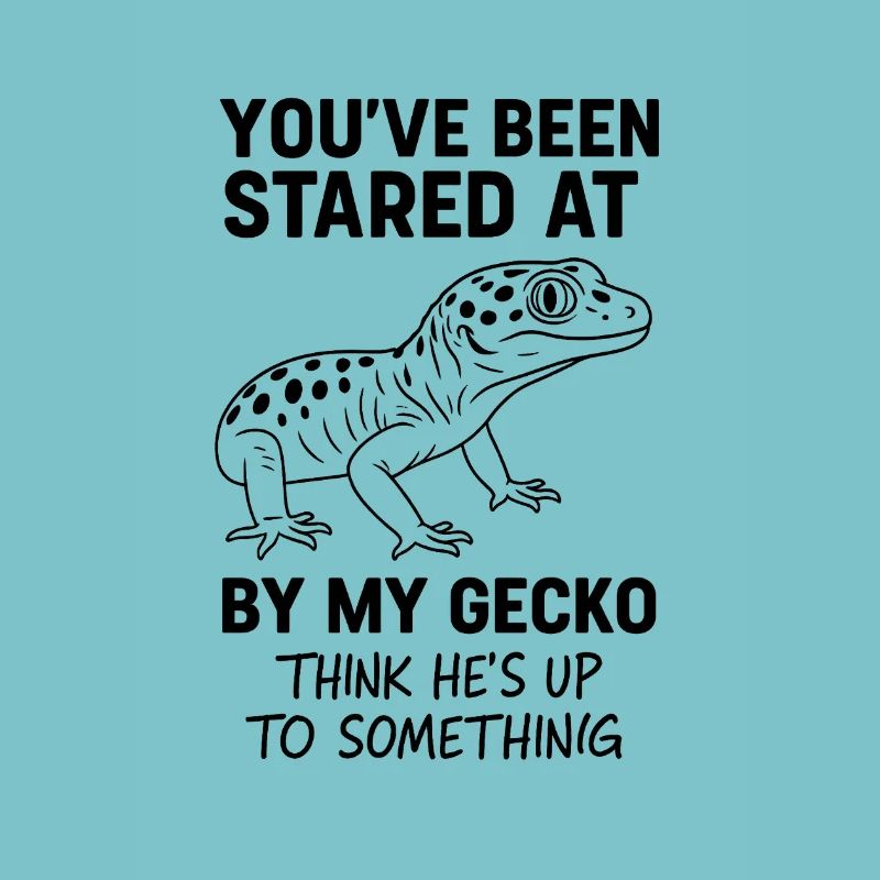 Regardé par mon gecko