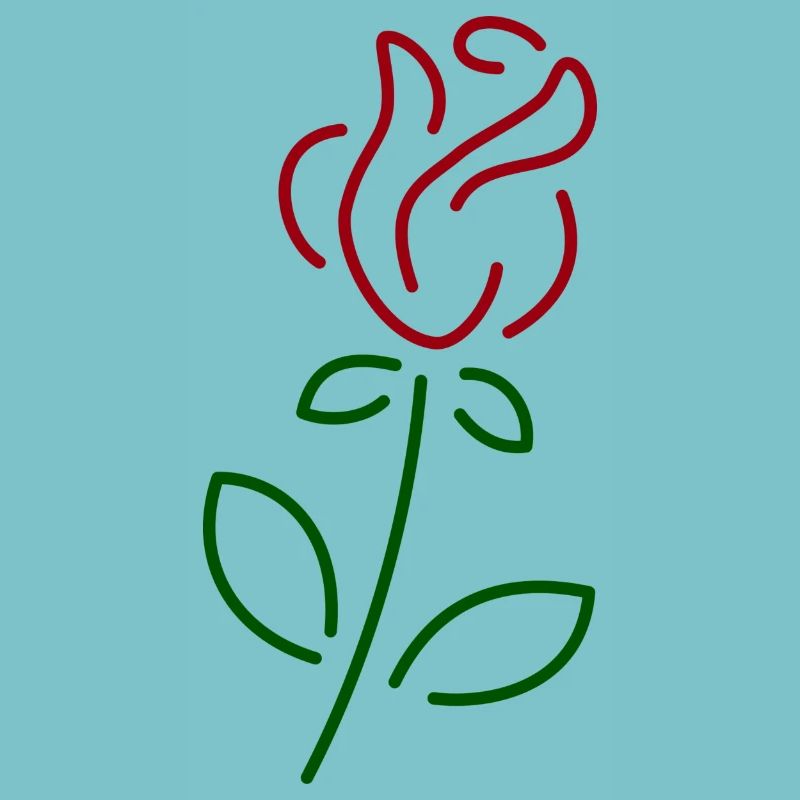 fleur rose