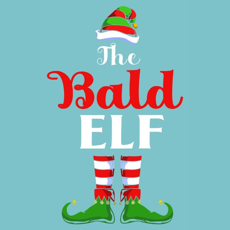 Elfe Elf Weihnachtsgeschenk Glatze