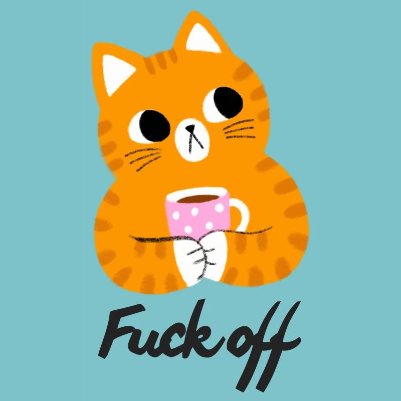 Genervte Katze
