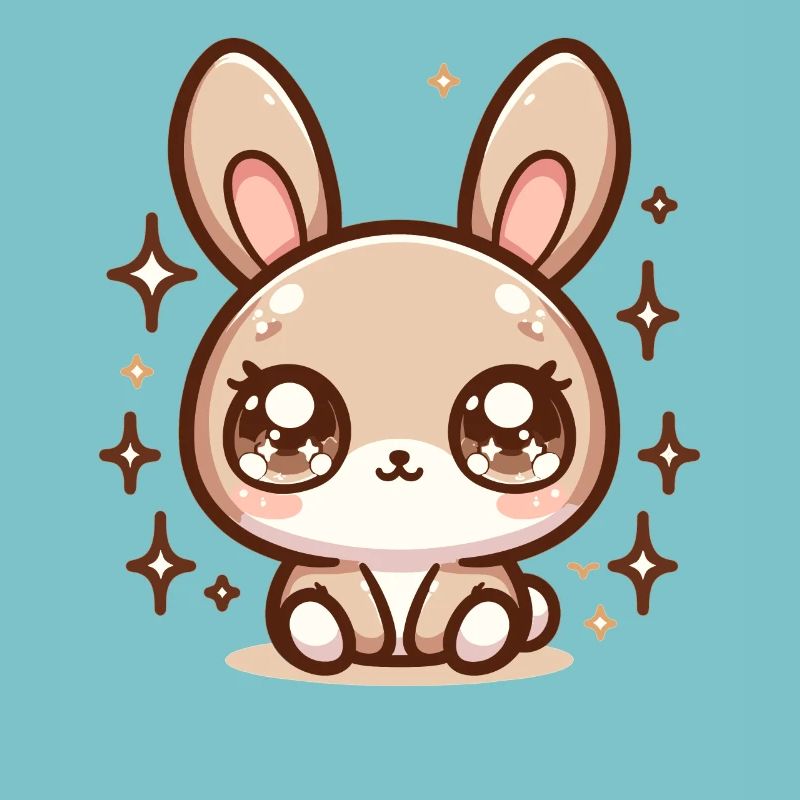 Rabbit Bubble Tea Kawaii