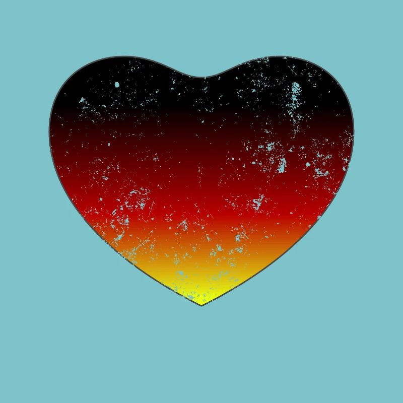 Germany Flag Heart