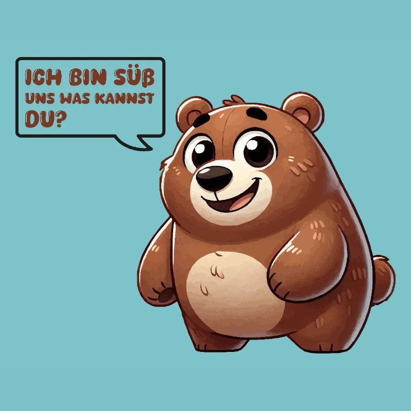 Bear Comic Cute