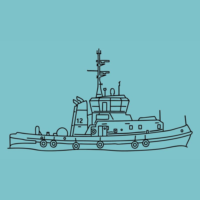 Schlepper Schleppschiff
