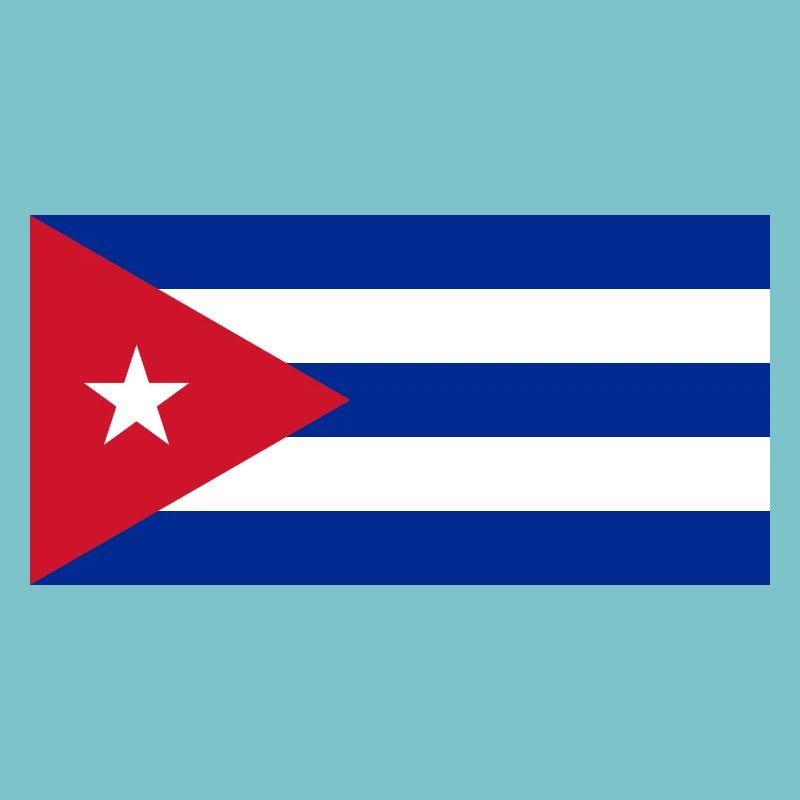 Cuba Drapeau
