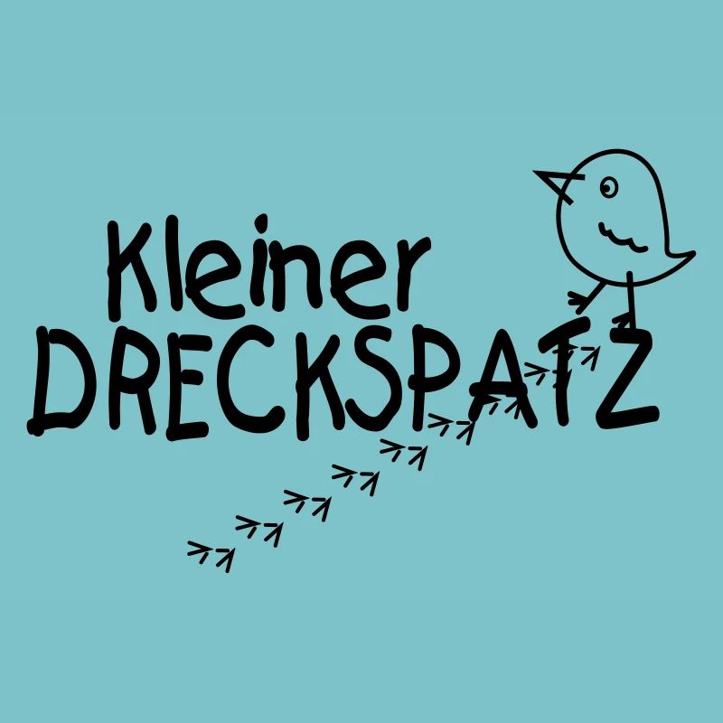 kleiner Dreckspatz Vogel