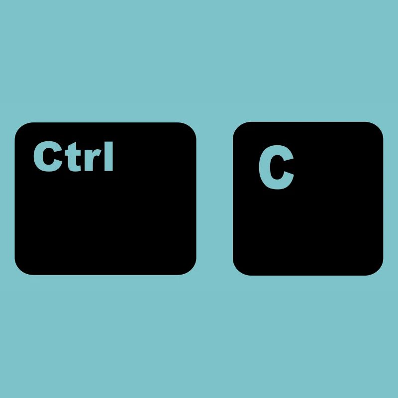 Ctrl C Copy and Paste Father and Son Partner Shi
