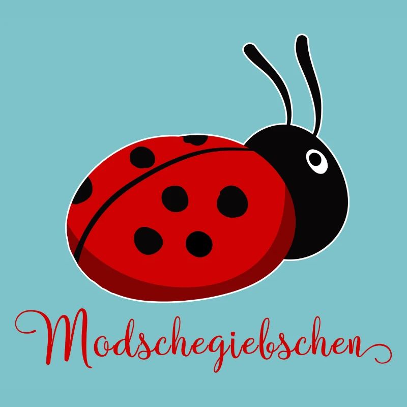 Modschegiebchen Marienkäfer Sächsisch Geschenkidee