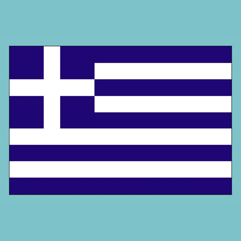 Drapeau du drapeau de la Grèce