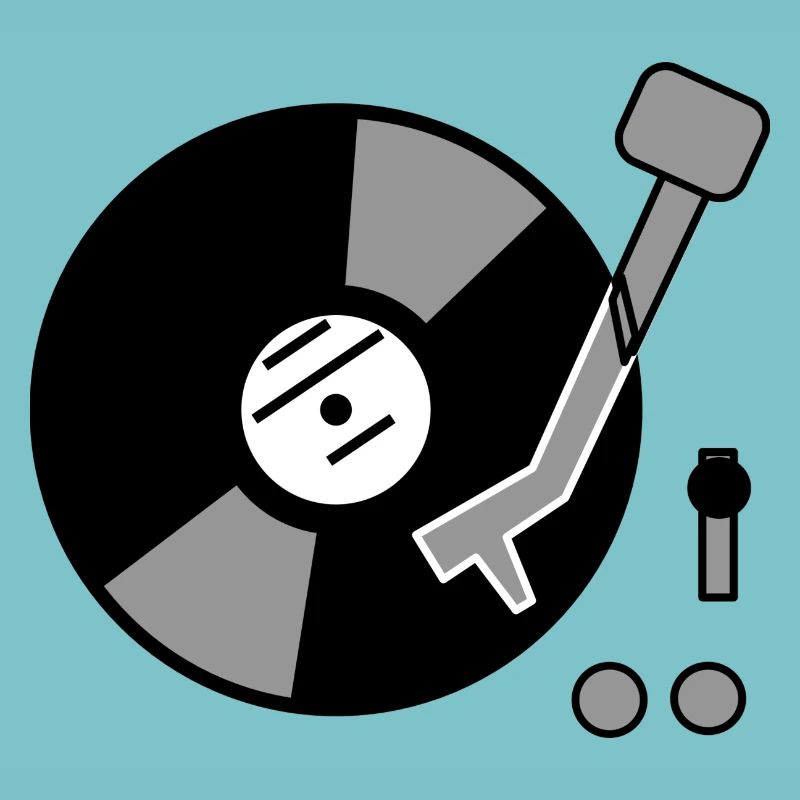 DJ Turntable Idée cadeau vinyle Disque phonographe Musique