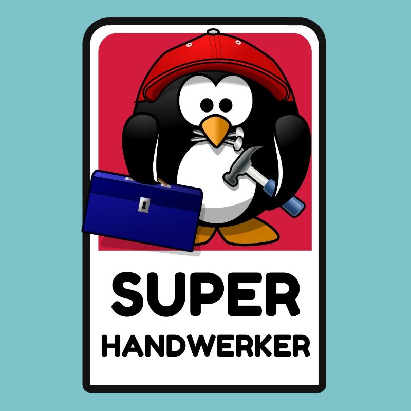 Super Handwerker - lustiger Pingu