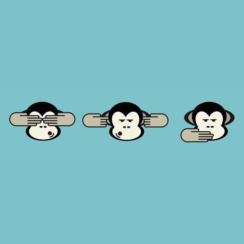 3 singes