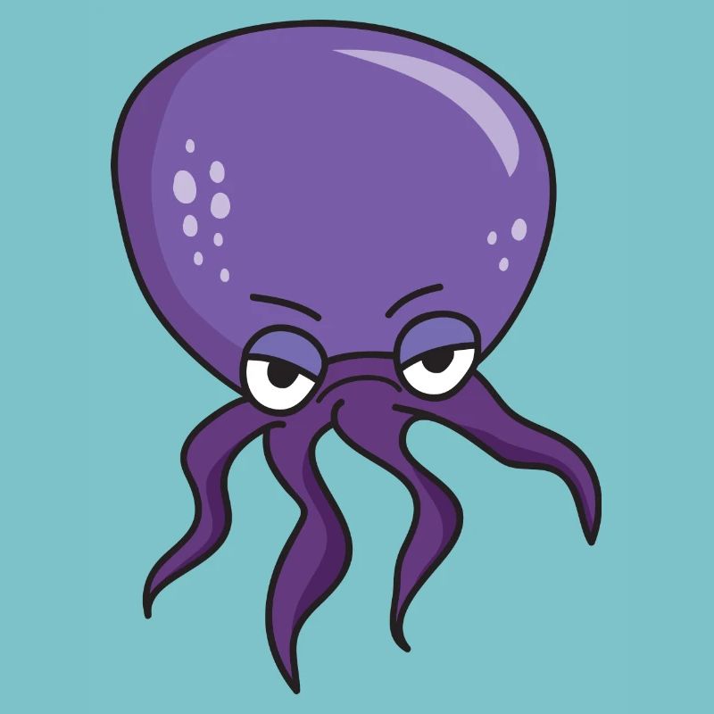 Octopus géant octopus encre poisson tentacule