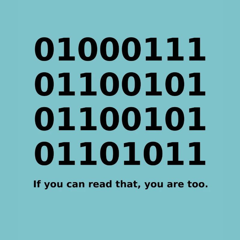 Binary / Binär Code Binärcode Funny T-Shirt