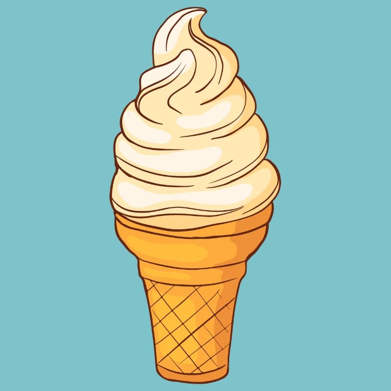 Softeis Eis Speiseeis Eiskrem Eiscreme Kugeleis