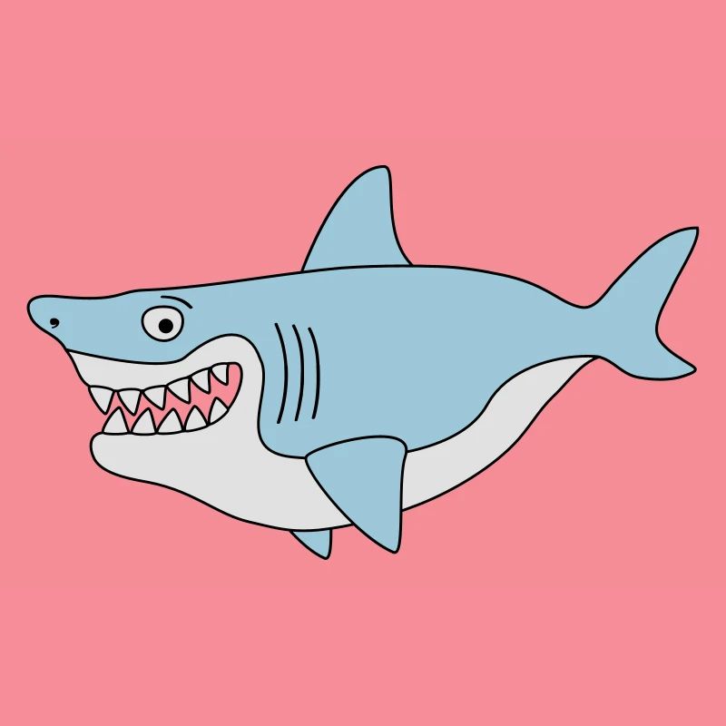 sourire de requin