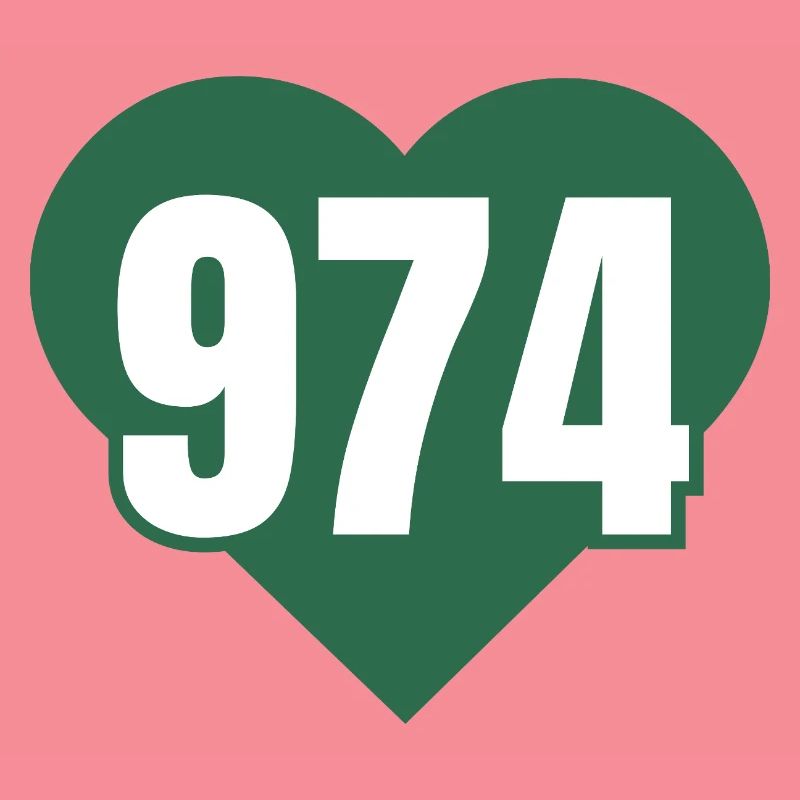 Herz 974 Code Grün