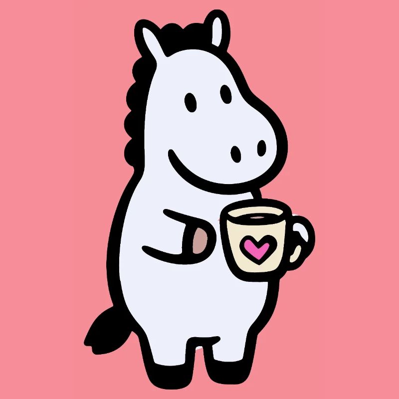 HerzHippo Kaffee Begleiter