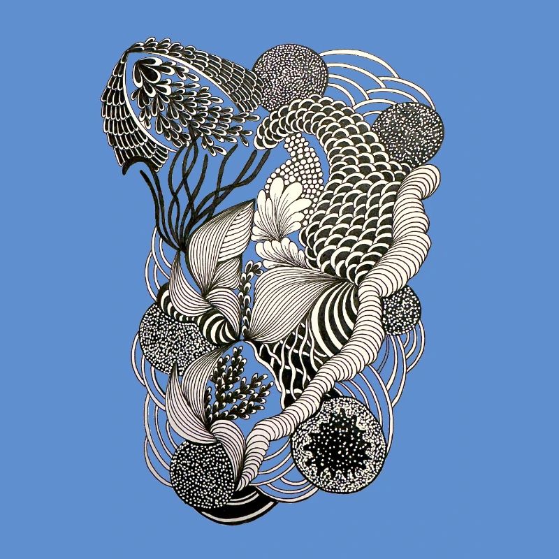Linear flower tendrils