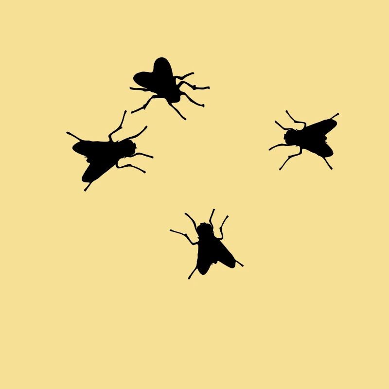 4 Fliegen